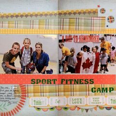 Sport fitness camp