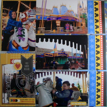 Disney carousel ride
