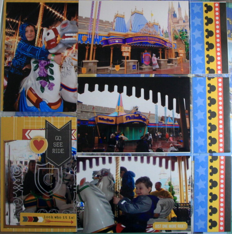 Disney carousel ride