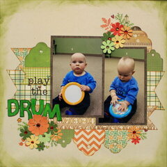 Play the drum