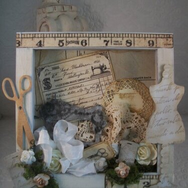 Sewing Shadow Box