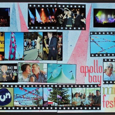 Apollo Bay Music Festival. Published in Scrapbooking Memories