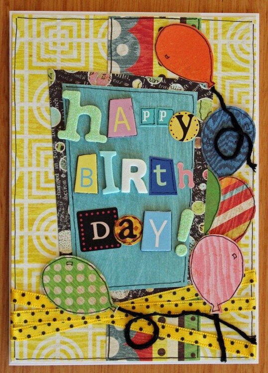 Happy Birthday! Published in Scrapbooking Memories, April 2012.