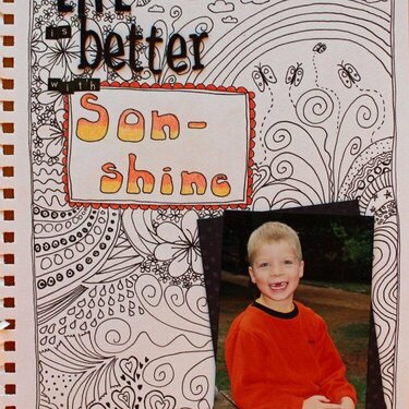 Son-shine. Published in Scrapbooking Memories