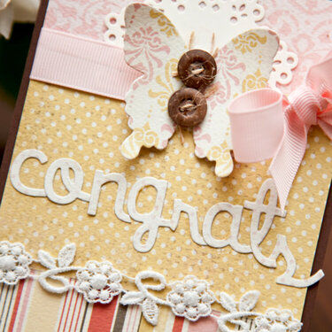 Beautiful Moments Congrats Card