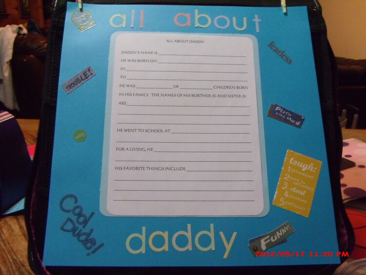 All about daddy