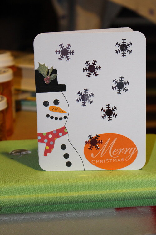 Snow Man Card #1