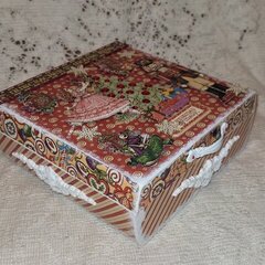 Altered Box for Christmas in July Swap