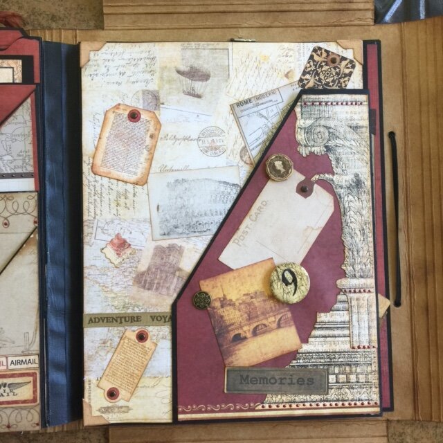 Tim Holtz Folio and Kathy Orta Foto Folio combined