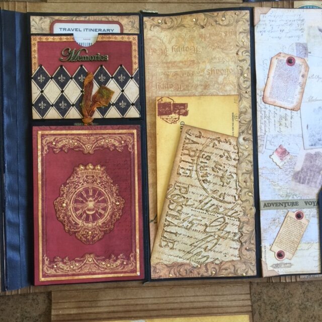 Tim Holtz Folio and Kathy Orta Foto Folio combined