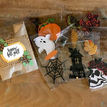 Fall Die Cut Swap