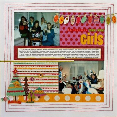 Christmas for the Girls *Scrapbook Circle Kit*