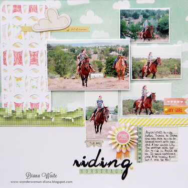 riding horseback *american crafts*