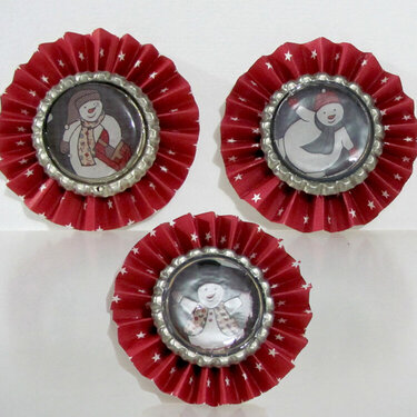 Bottle Cap Rosettes