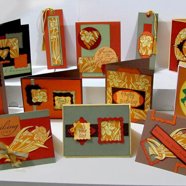 Kleenex box cards