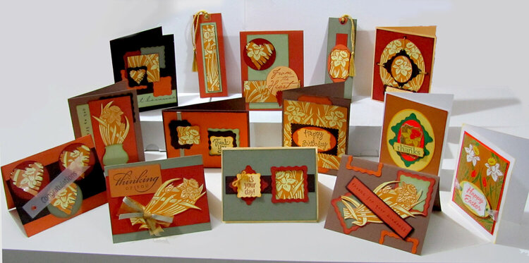 Kleenex box cards