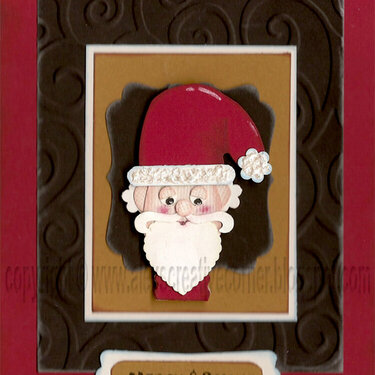 Santa Christmas Card