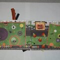 Halloween chipboard Mini Album