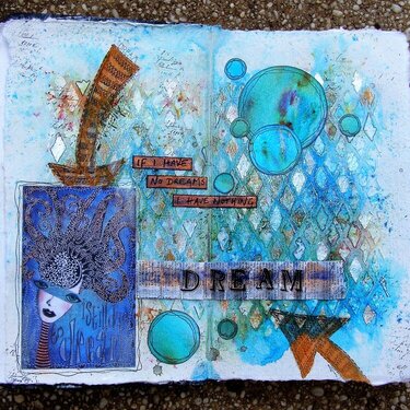 Dream (Double journal page)