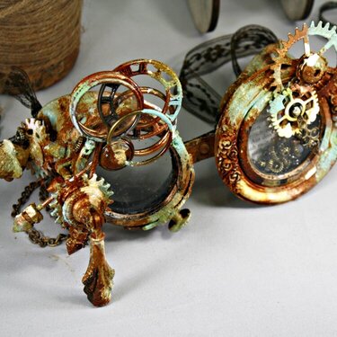 Steampunk Goggles Side View