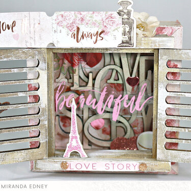 Love Story Shadow Box