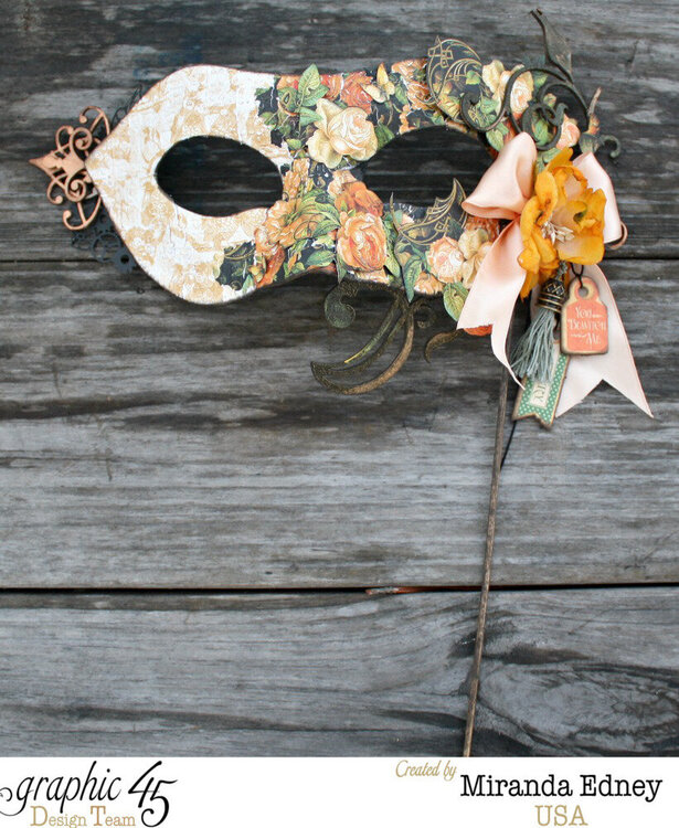 An Eerie Tale Masquerade Mask