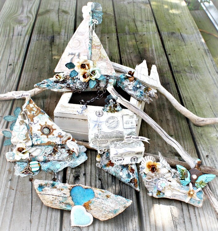 Driftwood Sailboats for PRima