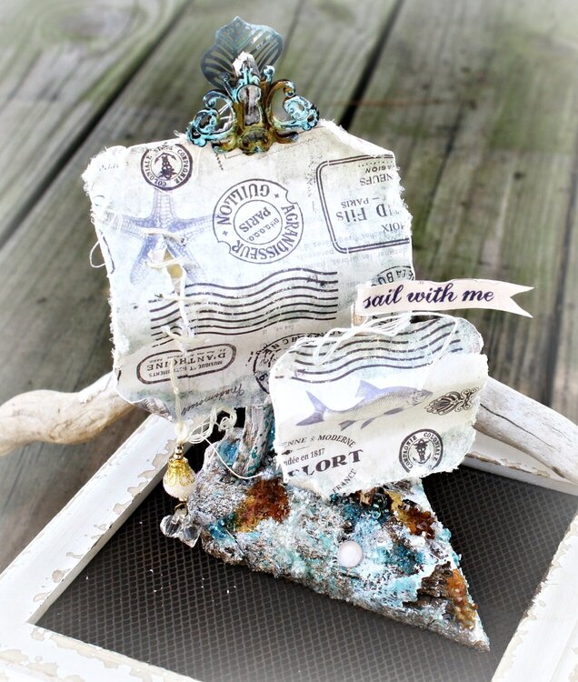 Driftwood Sailboat for PRima