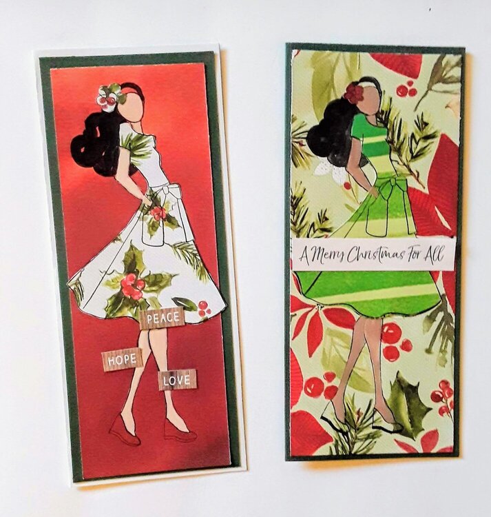 Julie Nutting Doll &amp; Christmas Cards