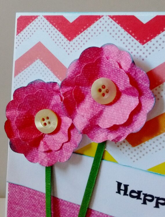Pink Flower Cards