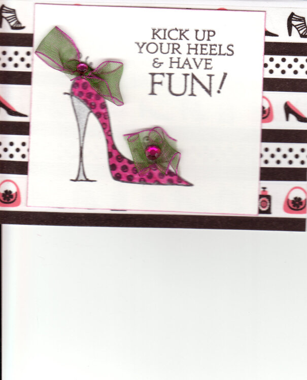 Kick up you heels and have fun