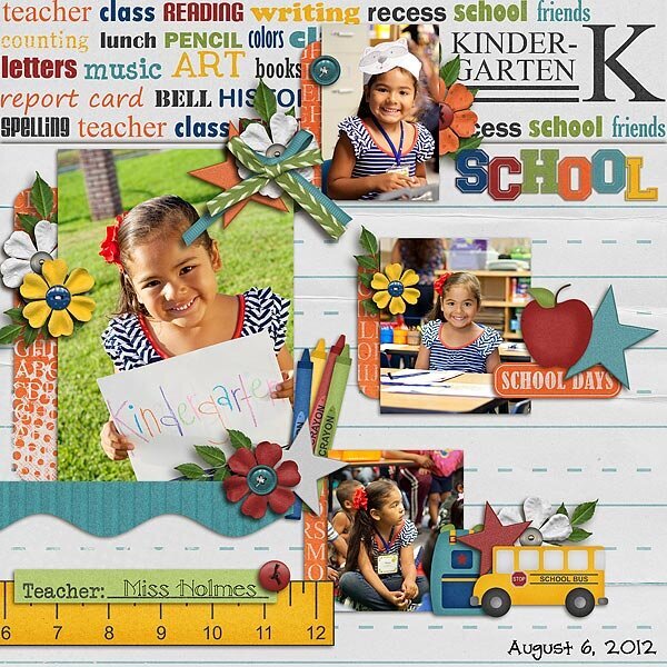 1st day of kinder