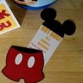 Mickey Mouse Birthday Party Invitation