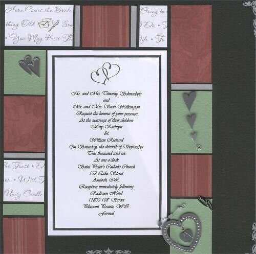 DW 2006 Wedding invitation