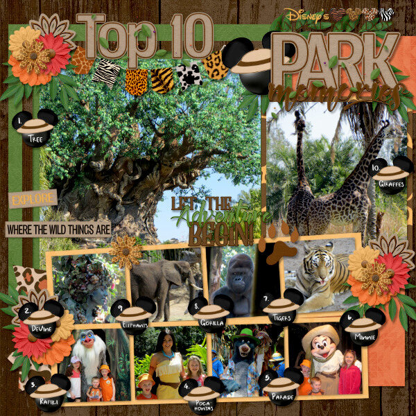 Top 10 Disney&#039;s Animal Kingdom Park Memories