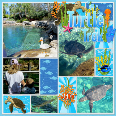 Turtle Trek {Sea World}