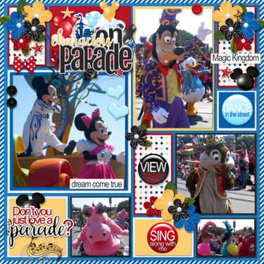 Characters on Parade