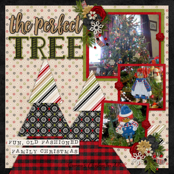 the perfect tree {Grammie&#039;s 2016 tree}