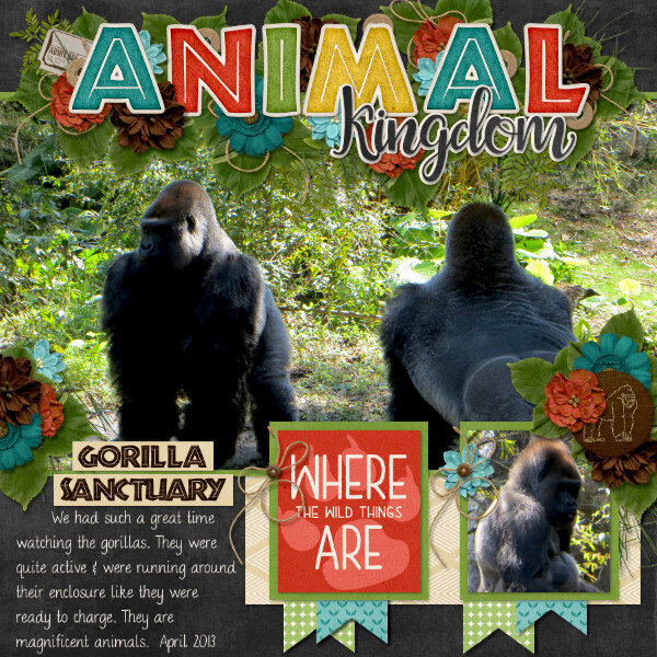 Animal Kingdom Gorilla Sanctuary {2013}
