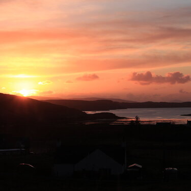 Sunset over Loch Snizort, Isle of Skye