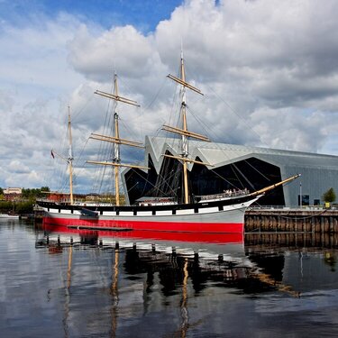 The Glenlee at Glasgow Museum of Transport