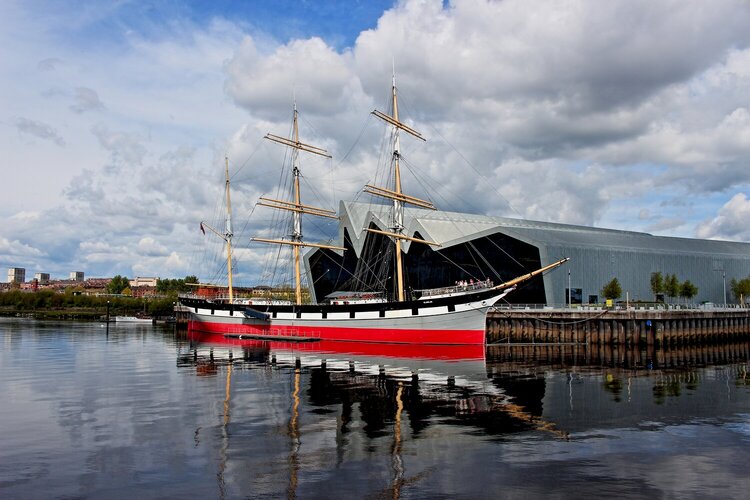 The Glenlee at Glasgow Museum of Transport