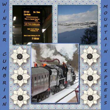Winter Cumbrian Mountain Express