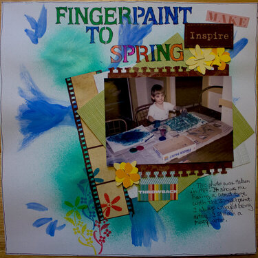 Fingerpaint to Spring