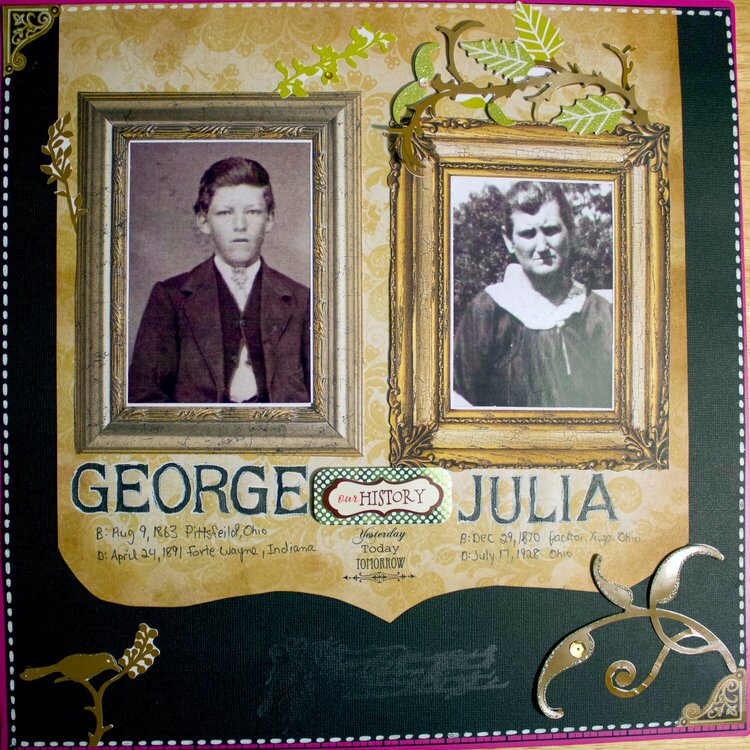 George and Julia - Our History