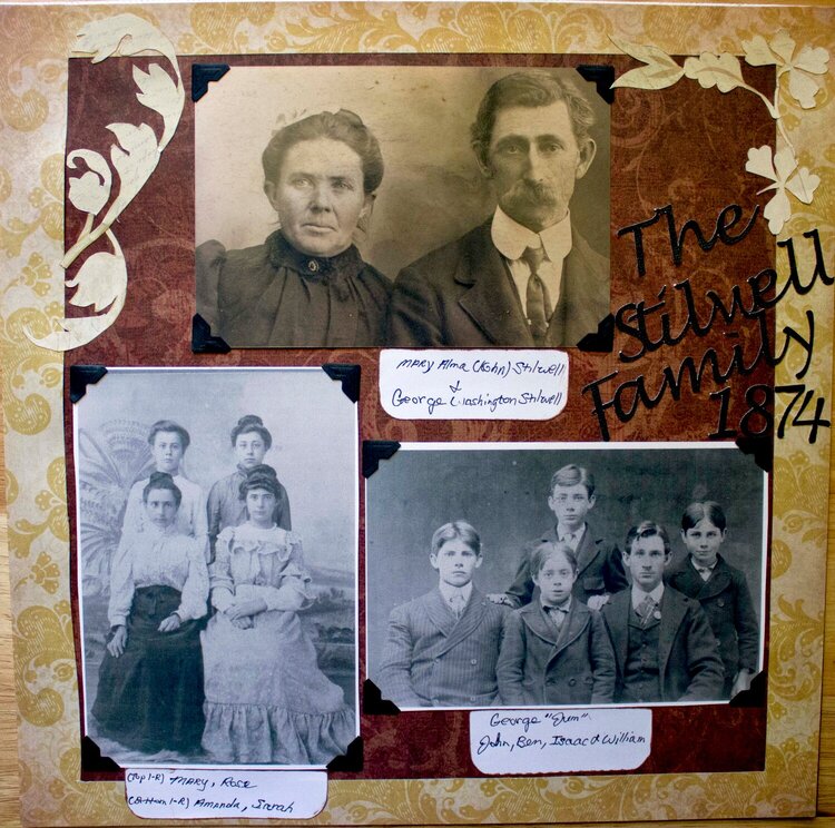 The Stilwell Family 1874