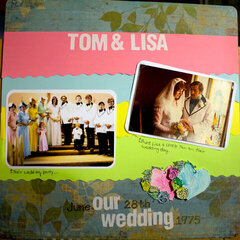 A Tom & Lisa 70s Wedding