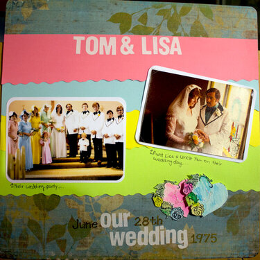A Tom &amp; Lisa 70s Wedding