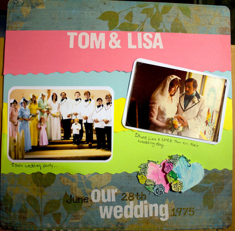 A Tom &amp; Lisa 70s Wedding
