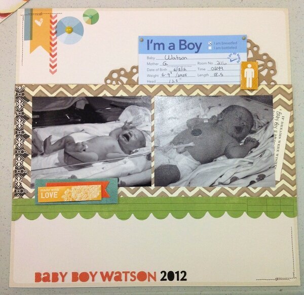 Baby Boy Watson *Citrus Twist*